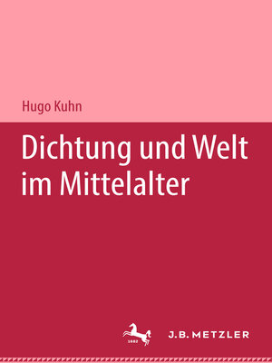 cover image of Dichtung und Welt im Mittelalter